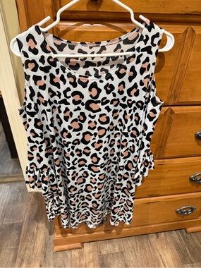Cold shoulder blouse